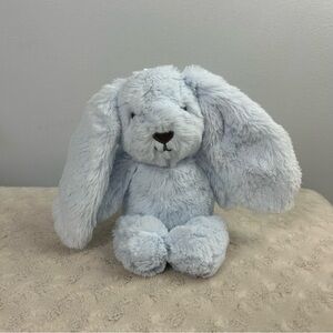 OB Designs Baxter Bunny Rabbit Plush Stuffed Animal Toy Blue Long Floppy Ears